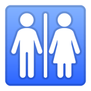 Emoji 🚻 Simbolo Dei Servizi Igienici su Google Android 11.0 December 2020 Feature Drop.