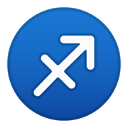 Emoji ♐ Segno Zodiacale Del Saggitario su Google Android 11.0 December 2020 Feature Drop.
