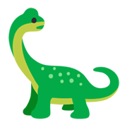 Emoji 🦕 Sauropode su Google Android 11.0 December 2020 Feature Drop.
