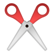 Émoji ✂️ Ciseaux sur Google Android 11.0 December 2020 Feature Drop.