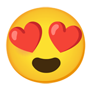 😍 Emoji Cara Sonriendo Con Ojos De Corazón en Google Android 11.0 December 2020 Feature Drop.