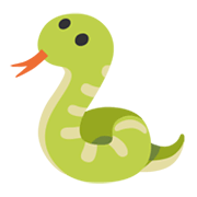 Émoji 🐍 Serpent sur Google Android 11.0 December 2020 Feature Drop.