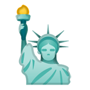 Emoji 🗽 Statua Della Libertà su Google Android 11.0 December 2020 Feature Drop.