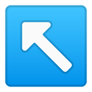 Emoji ↖️ Freccia In Alto A Sinistra su Google Android 11.0 December 2020 Feature Drop.