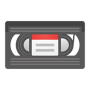Émoji 📼 Cassette Vidéo sur Google Android 11.0 December 2020 Feature Drop.