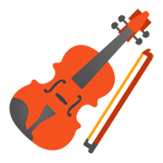 Emoji 🎻 Violino su Google Android 11.0 December 2020 Feature Drop.