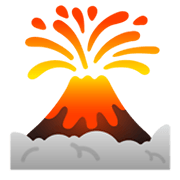 Émoji 🌋 Volcan sur Google Android 11.0 December 2020 Feature Drop.