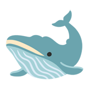 Émoji 🐋 Baleine sur Google Android 11.0 December 2020 Feature Drop.