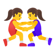 🤼‍♀️ Emoji Mujeres Luchando en Google Android 11.0 December 2020 Feature Drop.