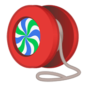 Emoji 🪀 Yo-yo su Google Android 11.0 December 2020 Feature Drop.