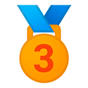 🥉 Emoji Bronzemedaille Google Android 11.0.