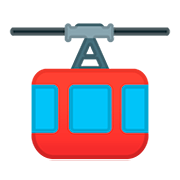 Émoji 🚡 Tramway Aérien sur Google Android 11.0.