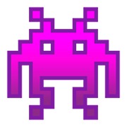 Emoji 👾 Mostro Alieno su Google Android 11.0.