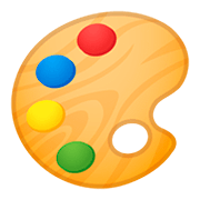 🎨 Emoji Paleta De Pintor en Google Android 11.0.