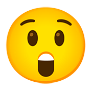 😲 Emoji Rosto Espantado na Google Android 11.0.