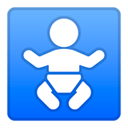 🚼 Emoji Señal De Bebé en Google Android 11.0.