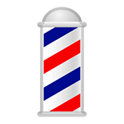 Emoji 💈 Barbiere su Google Android 11.0.