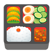 Émoji 🍱 Boîte Déjeuner sur Google Android 11.0.
