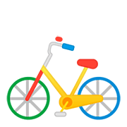 Emoji 🚲 Bicicletta su Google Android 11.0.