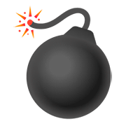 Émoji 💣 Bombe sur Google Android 11.0.
