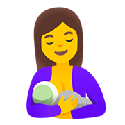 🤱 Emoji Lactancia Materna en Google Android 11.0.