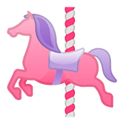 Emoji 🎠 Cavallo Da Giostra su Google Android 11.0.