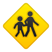 🚸 Emoji Kinder überqueren die Straße Google Android 11.0.