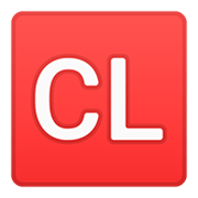 Emoji 🆑 Pulsante CL su Google Android 11.0.
