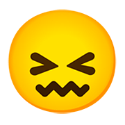 😖 Emoji verwirrtes Gesicht Google Android 11.0.