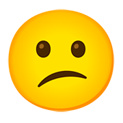 😕 Emoji Cara De Confusión en Google Android 11.0.
