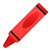 Émoji 🖍️ Crayon Pastel sur Google Android 11.0.