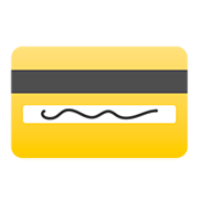 Emoji 💳 Carta Di Credito su Google Android 11.0.