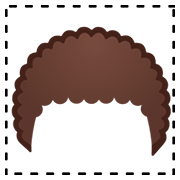 Émoji 🦱 Cheveux Bouclés sur Google Android 11.0.