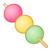 Émoji 🍡 Brochette De Bonbons sur Google Android 11.0.