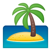 🏝️ Emoji Isla Desierta en Google Android 11.0.