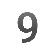 Emoji 9️ Cifra nove su Google Android 11.0.