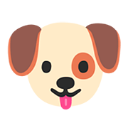 🐶 Emoji Cara De Perro en Google Android 11.0.
