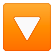 Emoji 🔽 Pulsante A Triangolo Rivolto Verso Il Basso su Google Android 11.0.