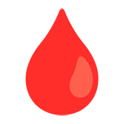 Emoji 🩸 Goccia Di Sangue su Google Android 11.0.