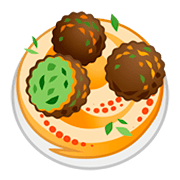 Emoji 🧆 Falafel su Google Android 11.0.