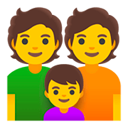 Émoji 👪 Famille sur Google Android 11.0.