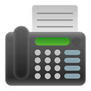 📠 Emoji Máquina De Fax en Google Android 11.0.