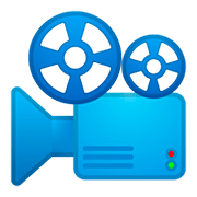 Emoji 📽️ Proiettore Cinematografico su Google Android 11.0.