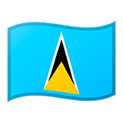 🇱🇨 Emoji Flagge: St. Lucia Google Android 11.0.