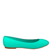 Émoji 🥿 Chaussure Plate sur Google Android 11.0.