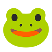 🐸 Emoji Rana en Google Android 11.0.