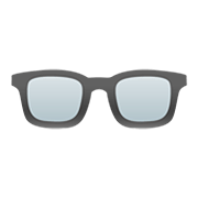 Emoji 👓 Occhiali Da Vista su Google Android 11.0.