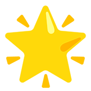 Emoji 🌟 Stella Che Brilla su Google Android 11.0.