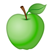 🍏 Emoji grüner Apfel Google Android 11.0.