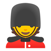 Emoji 💂 Guardia su Google Android 11.0.